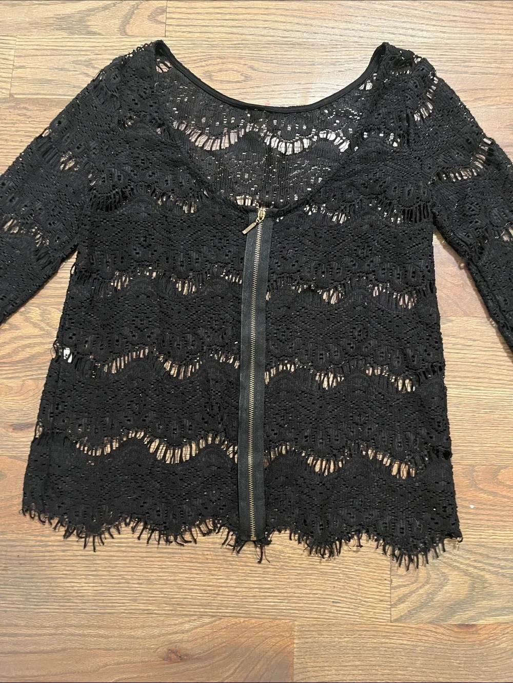Zara lace top size S GUC